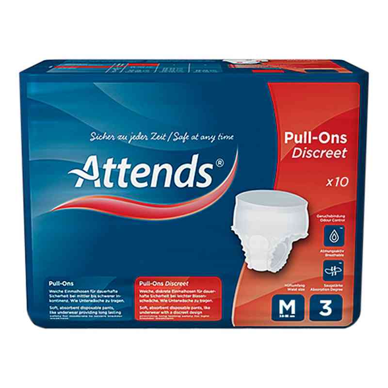 Attends Pull-ons Discreet 3 medium 12 stk von Attends GmbH PZN 09193041