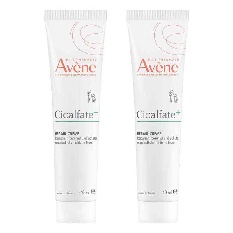 Avene Cicalfate+ Repair-creme 2x40 ml von PIERRE FABRE DERMO KOSMETIK GmbH PZN 08107251