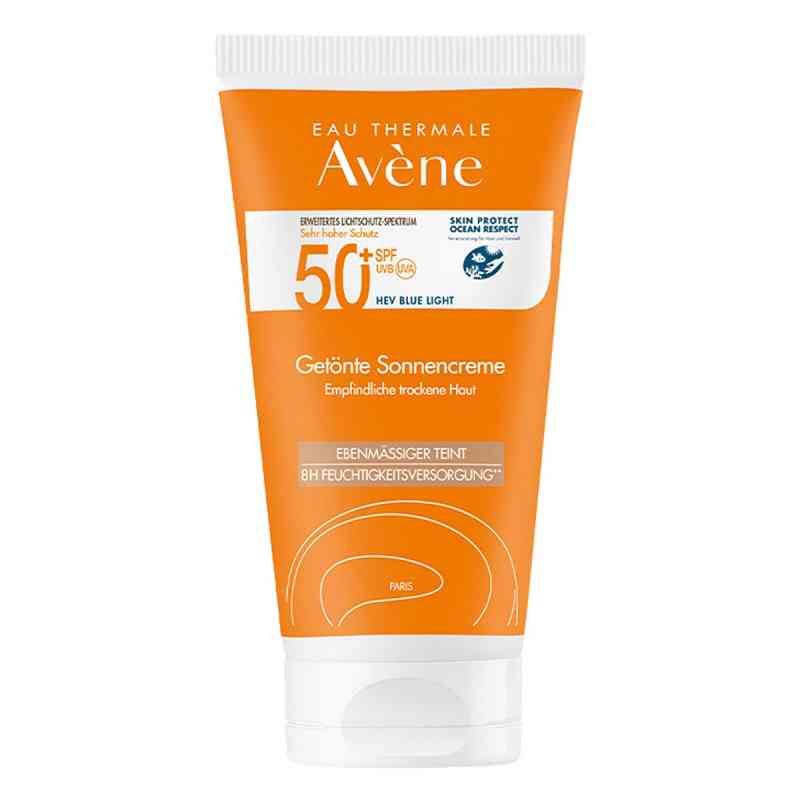 Avène Getönte Sonnencreme SPF 50+ 50 ml von PIERRE FABRE DERMO KOSMETIK GmbH PZN 17293360