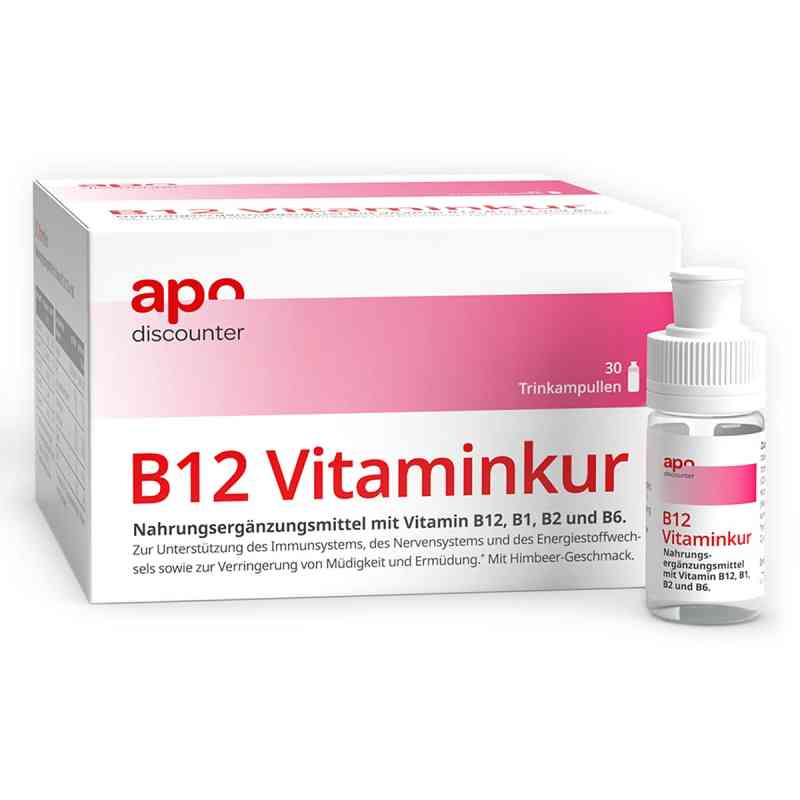 B12 Vitaminkur Trinkampullen von apodiscounter 30X7 ml von apo.com Group GmbH PZN 18810840