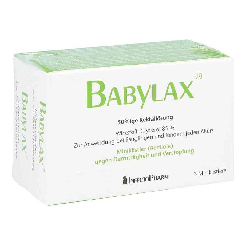 Babylax 6 stk von INFECTOPHARM Arzn.u.Consilium Gm PZN 01279369