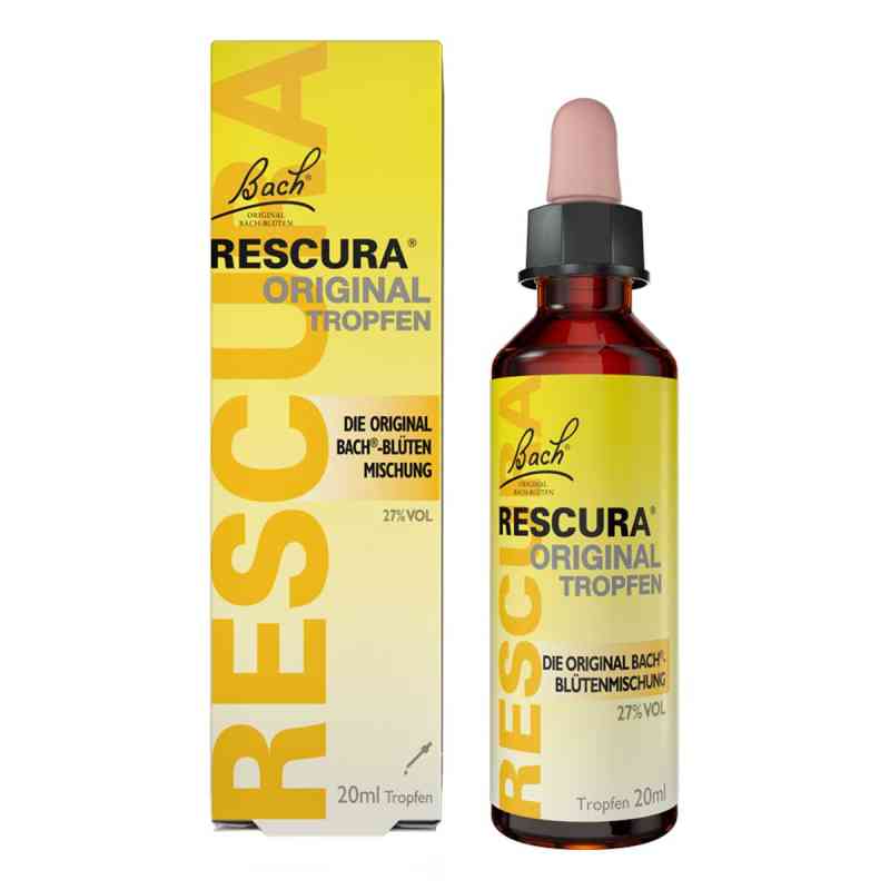 Bachblüten Original Rescura Tropfen mit Alkohol 20 ml von Nelsons GmbH PZN 16391942