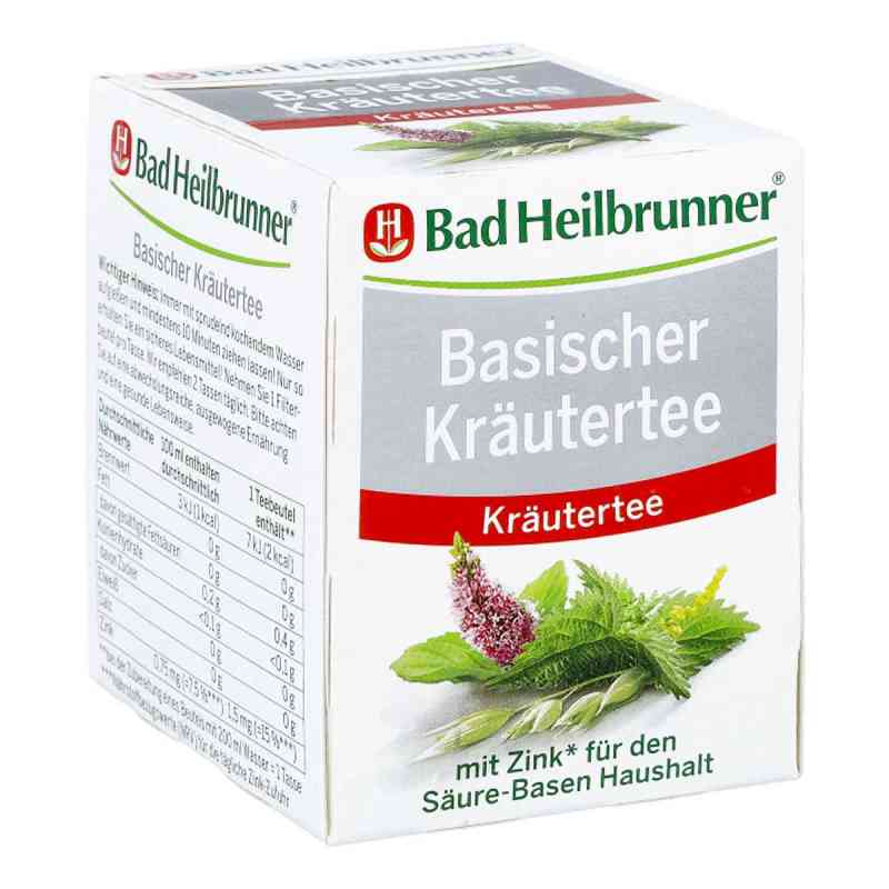 Bad Heilbrunner Basischer Kräutertee Filterbeutel 8X1.8 g von Bad Heilbrunner Naturheilm.GmbH& PZN 18122525