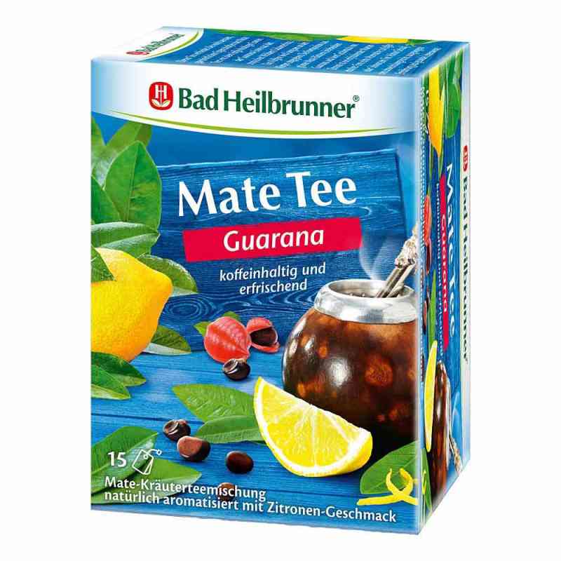 Bad Heilbrunner Tee Guarana Mate Kräuterpower 15X1.8 g von Bad Heilbrunner Naturheilm.GmbH&Co.KG PZN 04998389