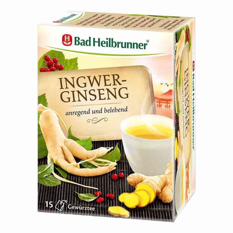 Bad Heilbrunner Tee Ingwer Ginseng Filterbeutel 15X2.0 g von Bad Heilbrunner Naturheilm.GmbH& PZN 02437511
