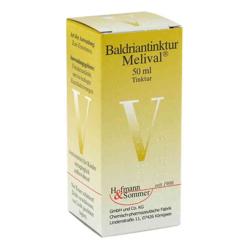 Baldriantinktur Melival 50 ml von Hofmann & Sommer GmbH & Co. KG PZN 01846319