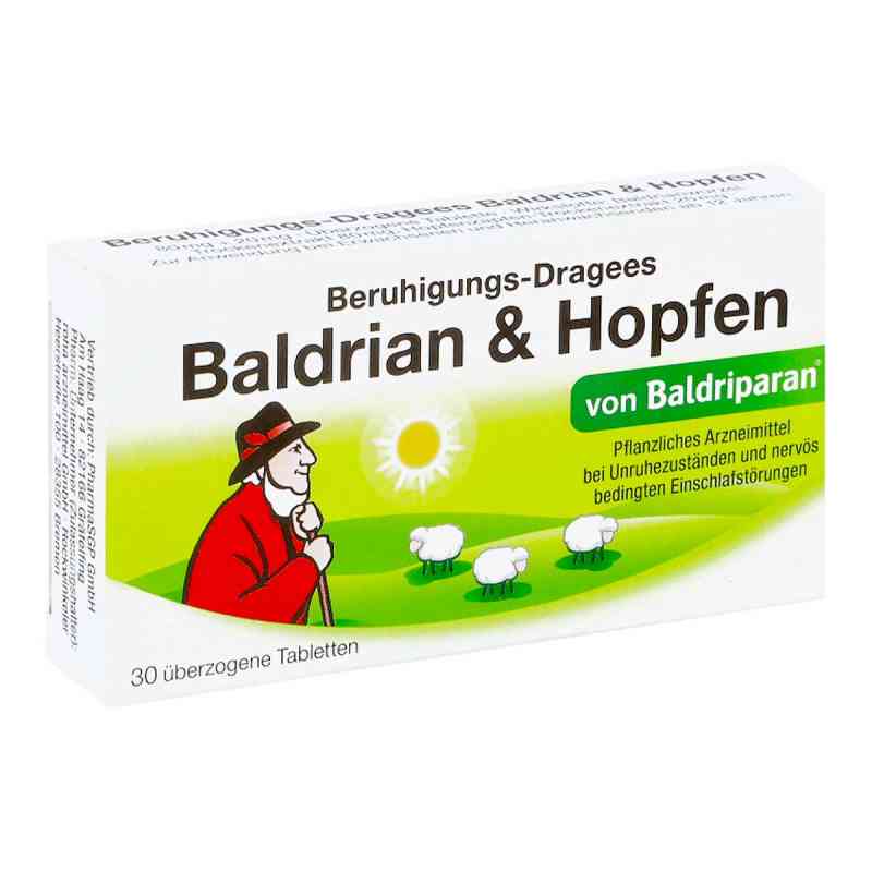 Baldriparan Beruhigungs-Dragees Baldrian & Hopfen 30 stk von PharmaSGP GmbH PZN 17578476
