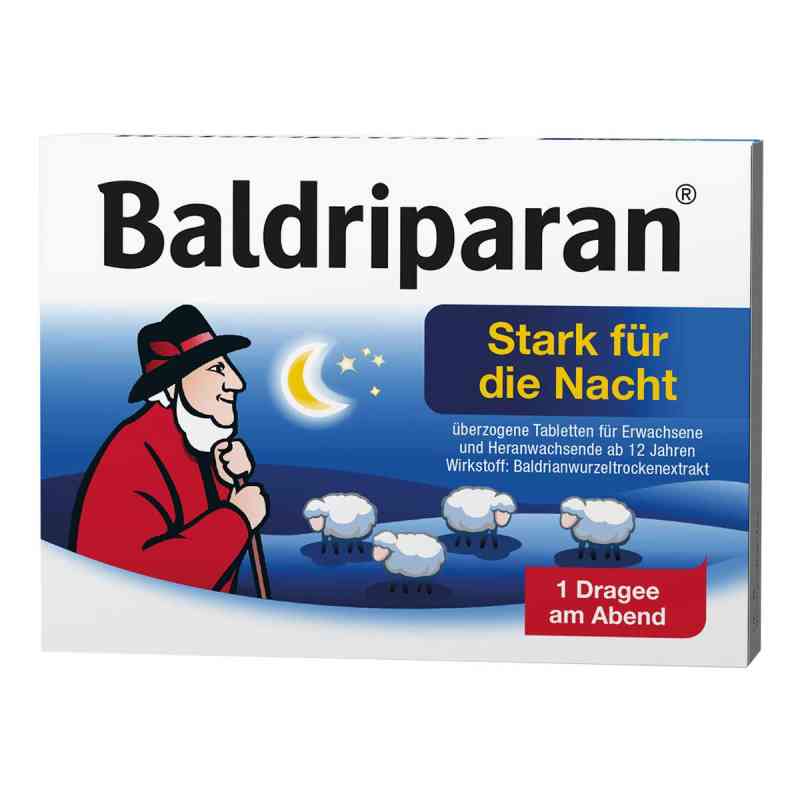 Baldriparan Stark für die Nacht 60 stk von PharmaSGP GmbH PZN 00499181