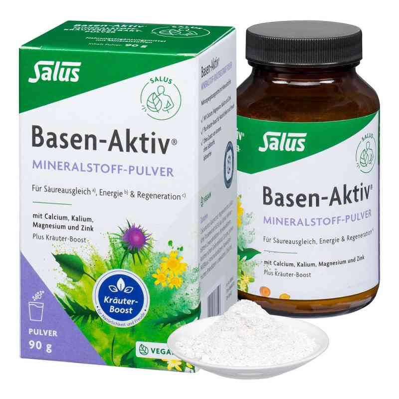 Basen Aktiv Mineralstoff-kräuter-extrakt-pulver 90 g von SALUS Pharma GmbH PZN 16354527
