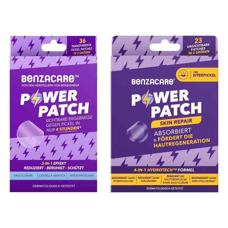 Benzacare Power Patch gegen Pickel + Patches Skin Repair 36+23 stk von Galderma Laboratorium GmbH PZN 08107438