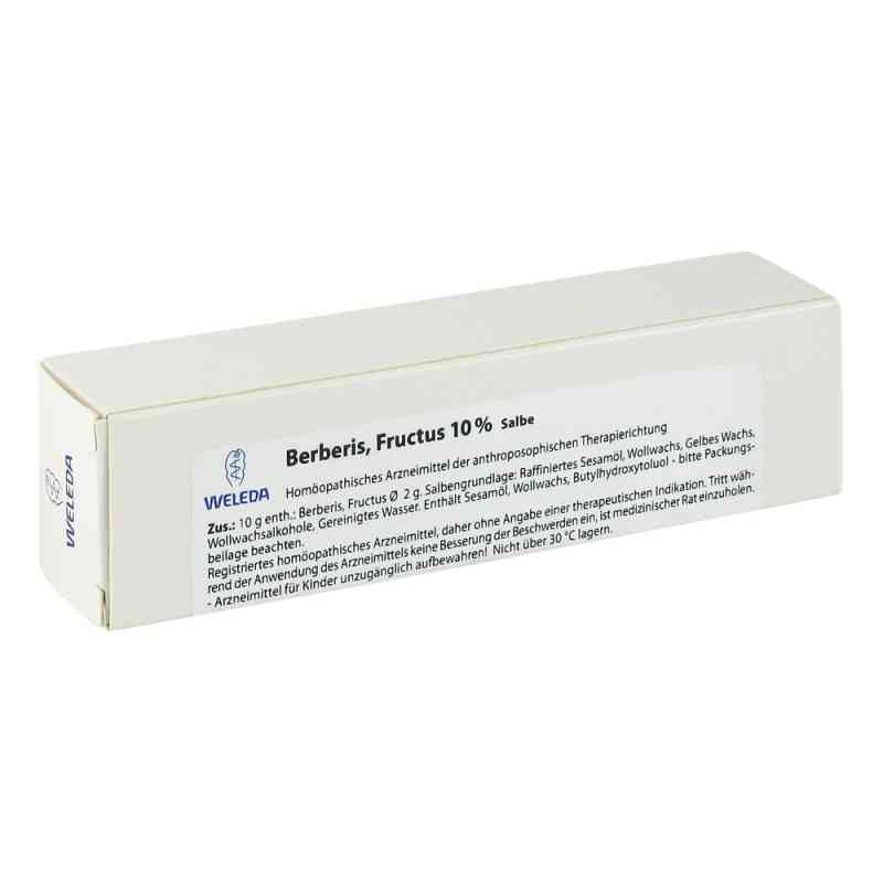 Berberis Fructus 10% Salbe 25 g von WELEDA AG PZN 01572313