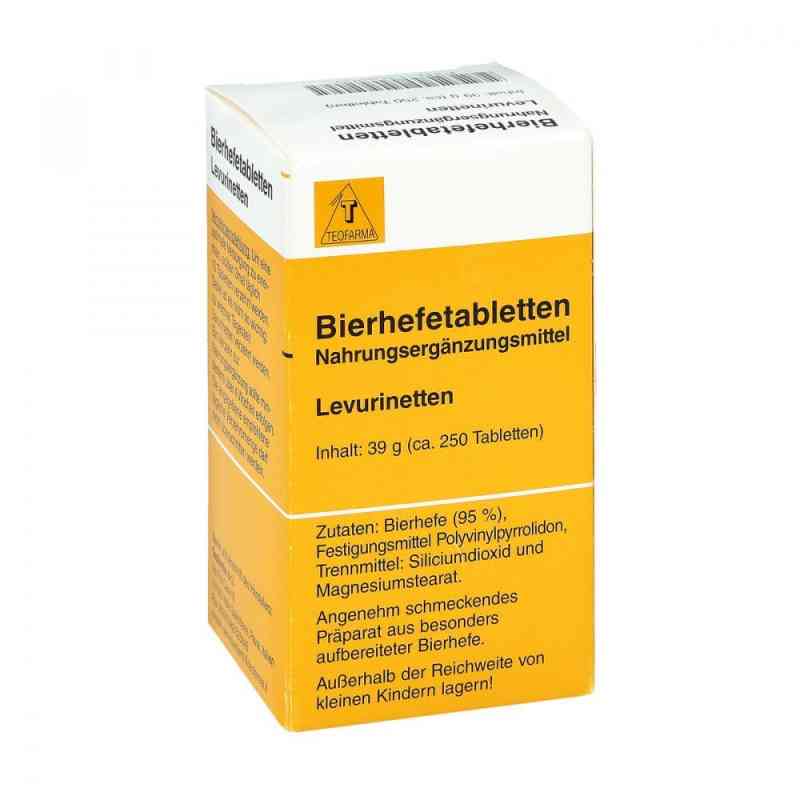Bierhefe Tabletten Levurinetten 250 stk von Teofarma s.r.l. PZN 01352209