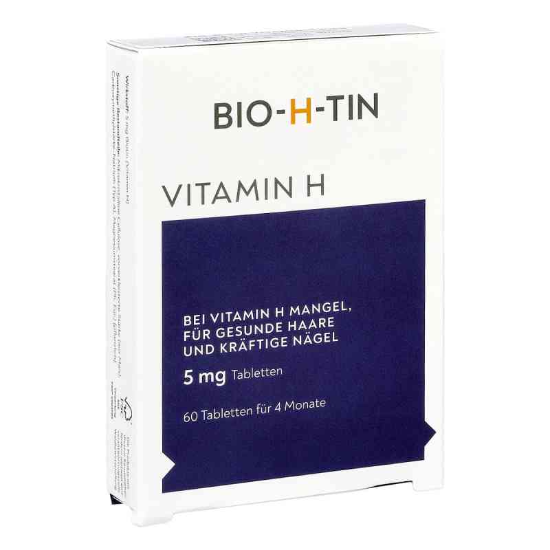 BIO-H-TIN Vitamin H 5 mg für 4 Monate Tabletten 60 stk von Dr. Pfleger Arzneimittel GmbH PZN 09900478