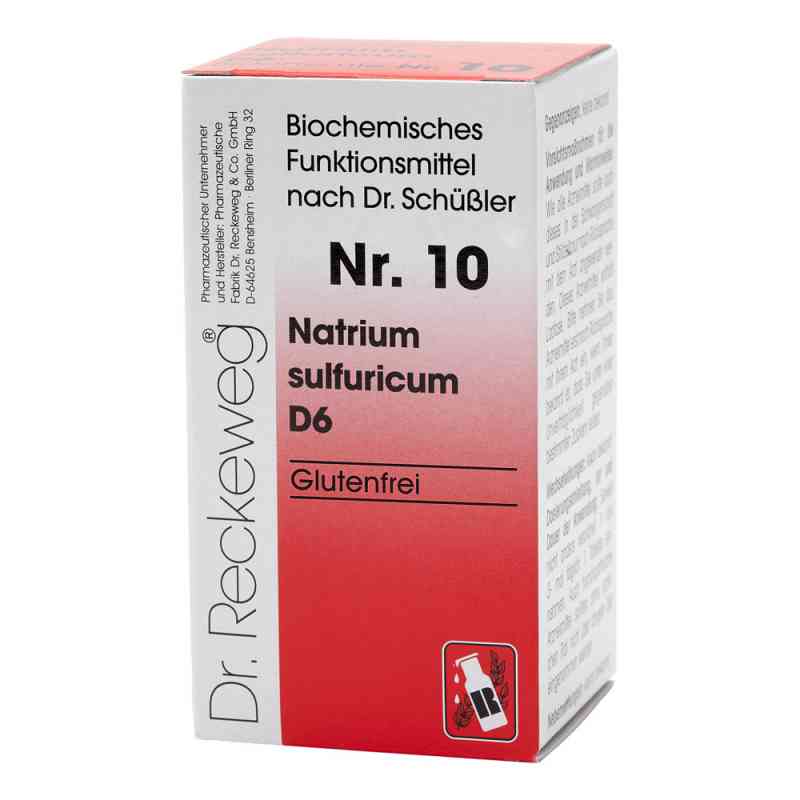 Biochemie 10 Natrium sulfuricum D6 Tabletten 200 stk von Dr.RECKEWEG & Co. GmbH PZN 03886671
