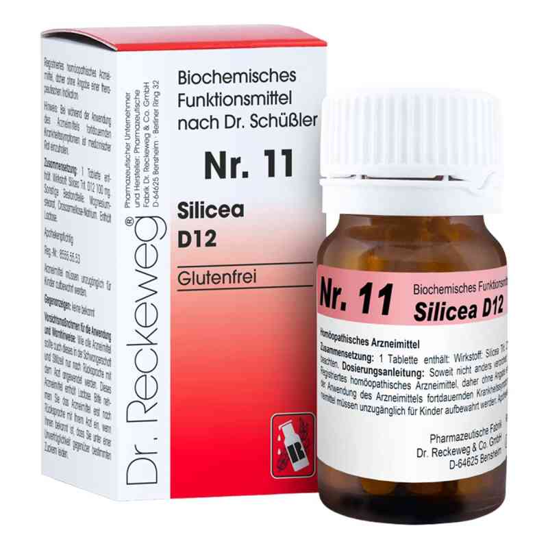 Biochemie 11 Silicea D12 Tabletten 200 stk von Dr.RECKEWEG & Co. GmbH PZN 03887096