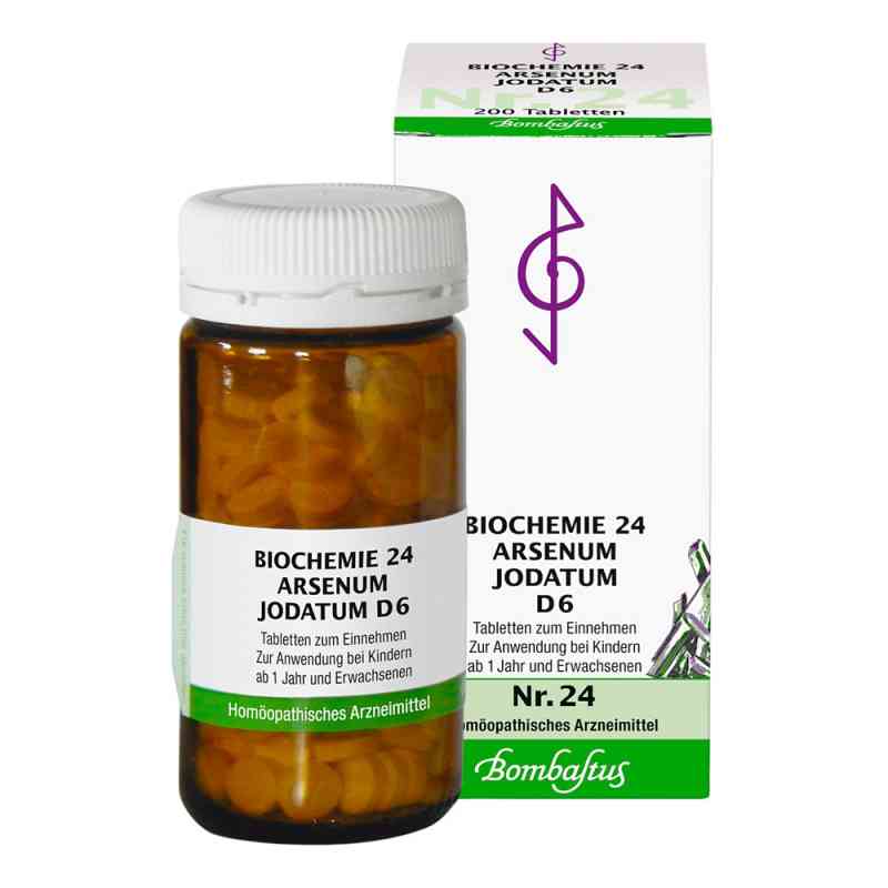 Biochemie 24 Arsenum jodatum D6 Tabletten 200 stk von Bombastus-Werke AG PZN 04325710