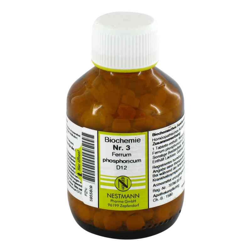 Biochemie 3 Ferrum phosphoricum D12 Tabletten 400 stk von NESTMANN Pharma GmbH PZN 05955809