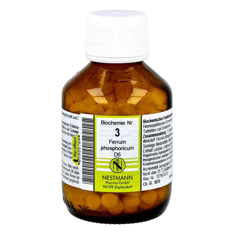 Biochemie 3 Ferrum phosphoricum D6 Tabletten 400 stk von NESTMANN Pharma GmbH PZN 05955784