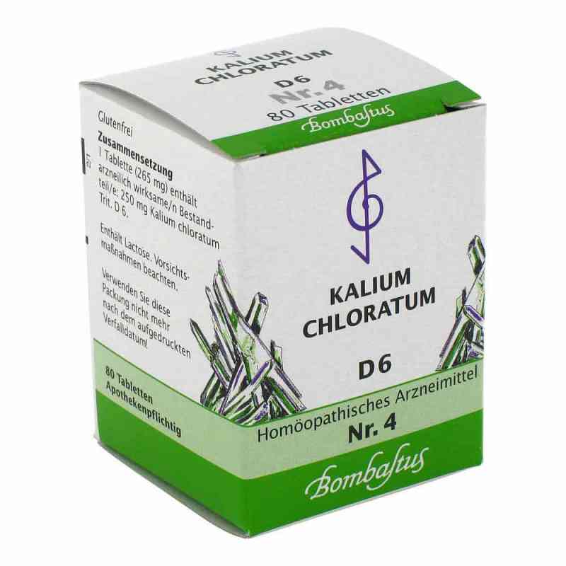 Biochemie 4 Kalium chloratum D6 Tabletten 80 stk von Bombastus-Werke AG PZN 04324857