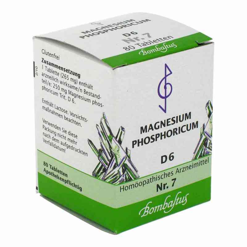 Biochemie 7 Magnesium phosphoricum D6 Tabletten 80 stk von Bombastus-Werke AG PZN 01073550