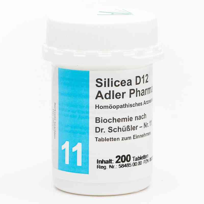 Biochemie Adler 11 Silicea D12 Adler Ph. Tabletten 200 stk von Adler Pharma Produktion und Vertrieb GmbH PZN 00833384