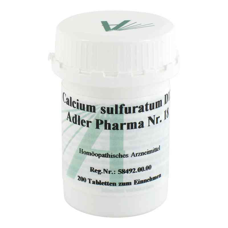Biochemie Adler 18 Calcium sulf.D12 Adl.p. Tabletten 200 stk von Adler Pharma Produktion und Vert PZN 00833450