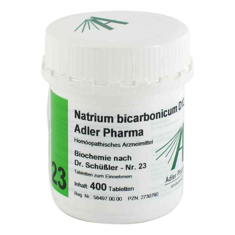 Biochemie Adler 23 Natrium bicarb.D12 Ad. Tabletten 400 stk von Adler Pharma Produktion und Vert PZN 02730760