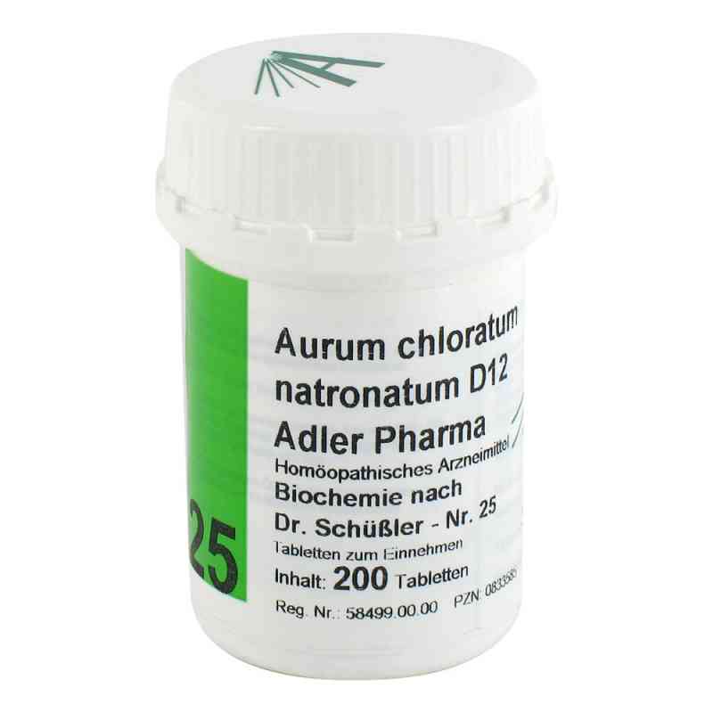 Biochemie Adler 25 Aurum chlor.natr.D12 Tabletten 200 stk von Adler Pharma Produktion und Vert PZN 00833585