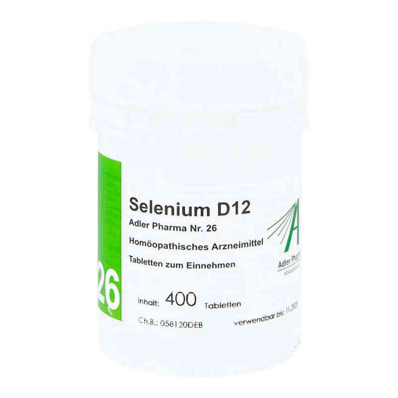 Biochemie Adler 26 Selenium D12 Adler Ph. Tabletten 400 stk von Adler Pharma Produktion und Vert PZN 02731044