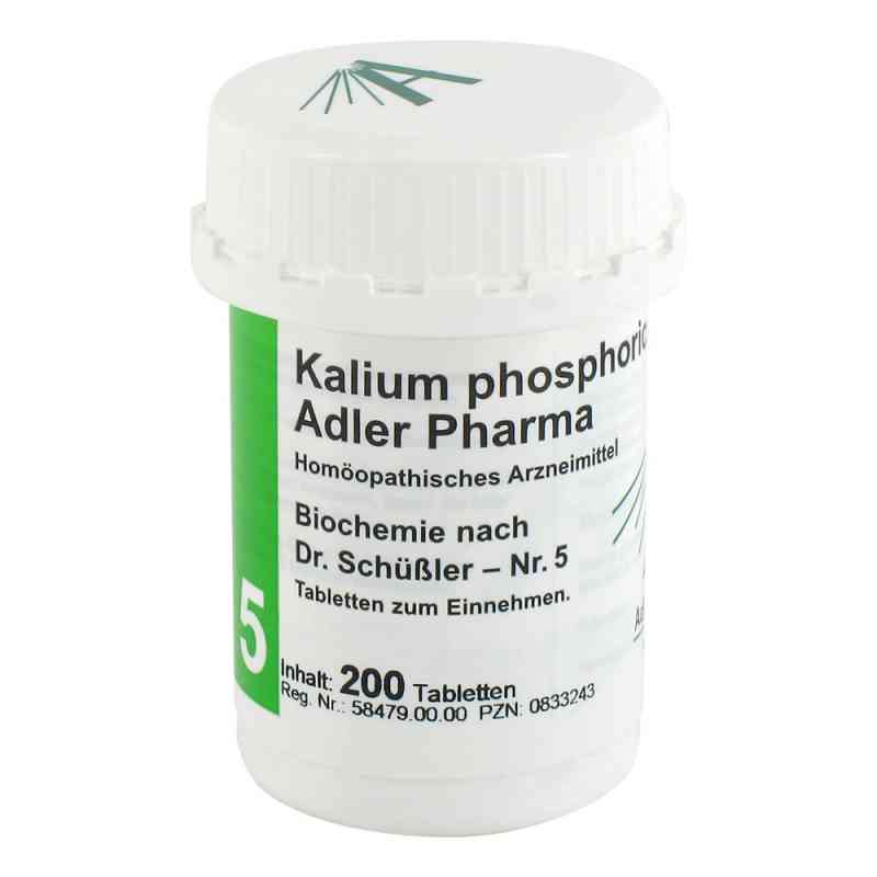 Biochemie Adler 5 Kalium phosphoricum D6 Adl.ph. Tabletten 200 stk von Adler Pharma Produktion und Vert PZN 00833243