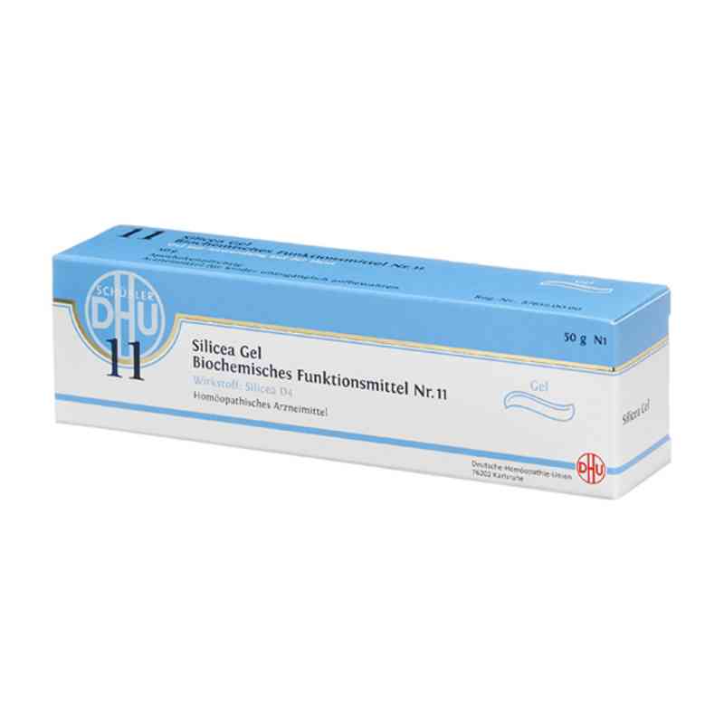 Biochemie Dhu 11 Silicea D4 Gel 50 g von DHU-Arzneimittel GmbH & Co. KG PZN 11646188