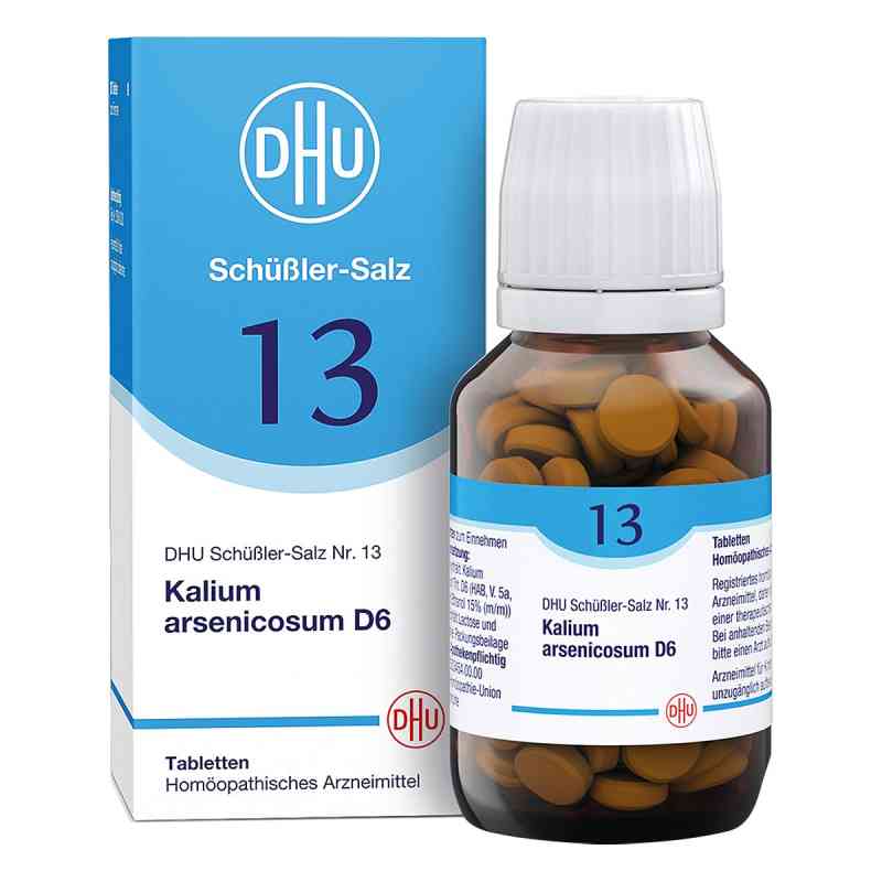 Biochemie Dhu 13 Kalium arsenicosum D12 Tabletten 200 stk von DHU-Arzneimittel GmbH & Co. KG PZN 02581099