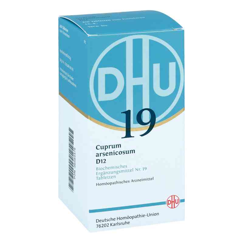 Biochemie Dhu 19 Cuprum arsenicosum D12 Tabletten 420 stk von DHU-Arzneimittel GmbH & Co. KG PZN 06584479