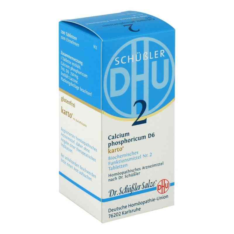 Biochemie Dhu 2 Calcium phosphorus D6 Karto Tabletten 200 stk von DHU-Arzneimittel GmbH & Co. KG PZN 06326524