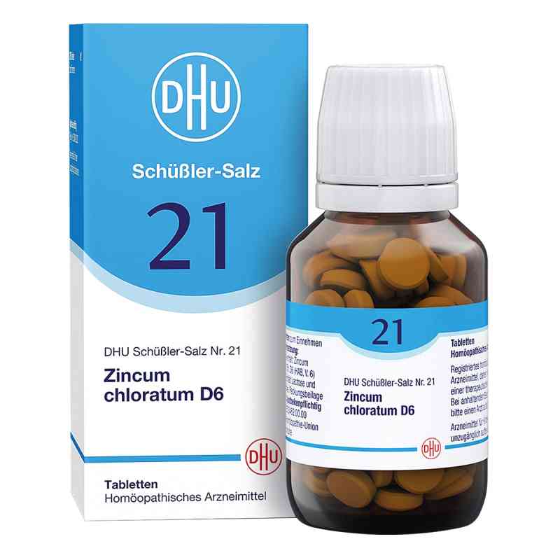 Biochemie Dhu 21 Zincum chloratum D6 Tabletten 200 stk von DHU-Arzneimittel GmbH & Co. KG PZN 02581656