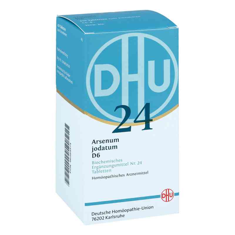 Biochemie Dhu 24 Arsenum jodatum D6 Tabletten 420 stk von DHU-Arzneimittel GmbH & Co. KG PZN 06584574