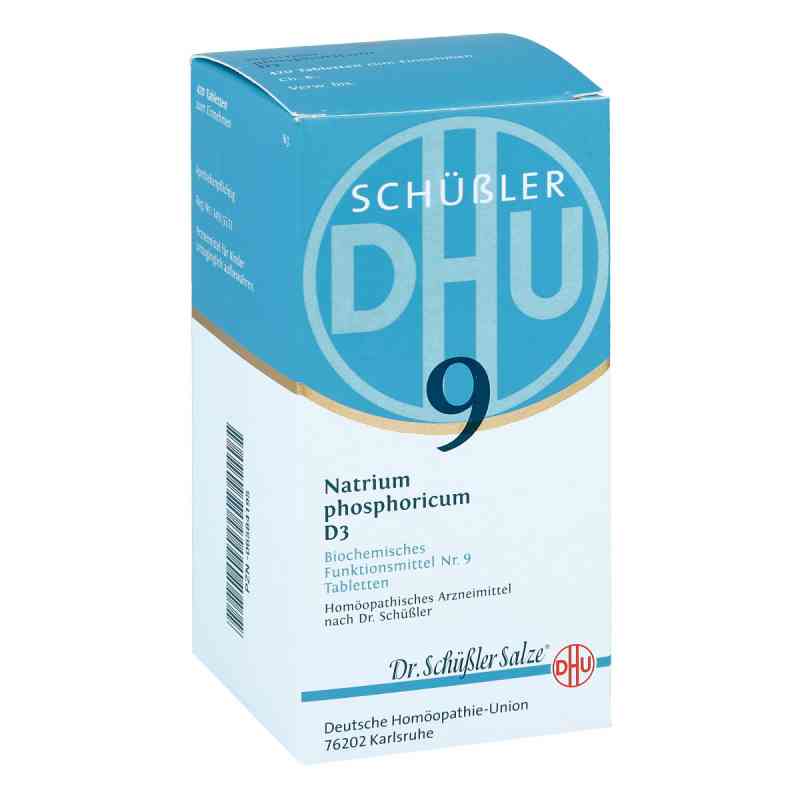Biochemie Dhu 9 Natrium phosph. D3 Tabletten 420 stk von DHU-Arzneimittel GmbH & Co. KG PZN 06584195