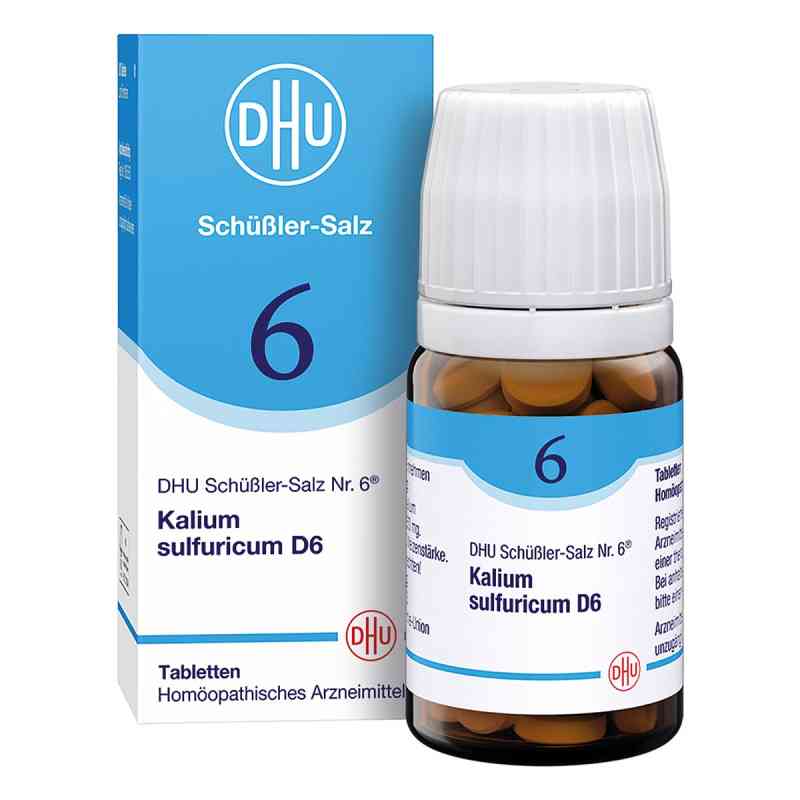 Biochemie DHU Schüßler Salz Nummer 6 Kalium sulfuricum D6 80 stk von DHU-Arzneimittel GmbH & Co. KG PZN 00274275