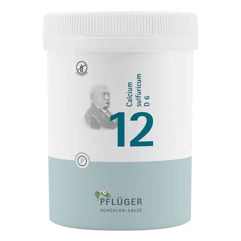 Biochemie Pflüger 12 Calcium Sulfur D6 Tabletten 1000 stk von Homöopathisches Laboratorium Ale PZN 06321165