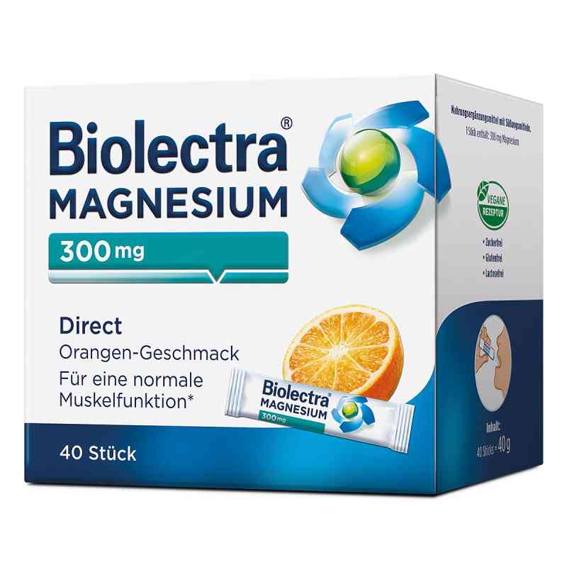 Biolectra Magnesium 300 mg Direct Orange 40 stk von HERMES Arzneimittel GmbH PZN 07795675