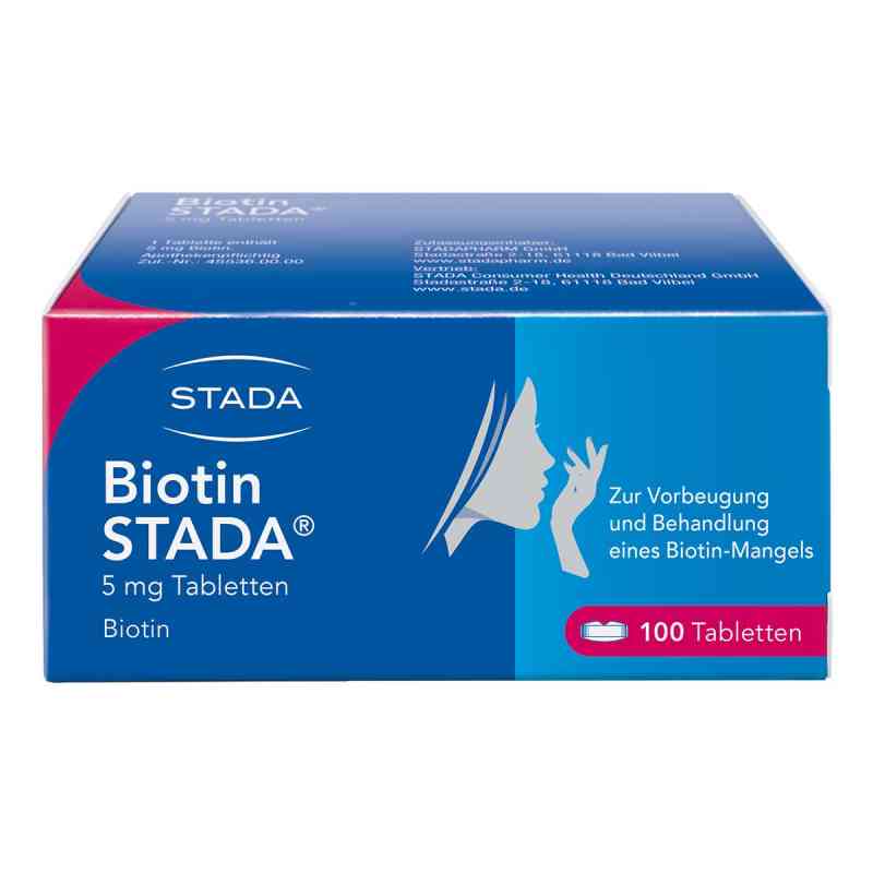 Biotin STADA 5mg Tabletten bei Biotinmangel 100 stk von STADA GmbH PZN 01328582