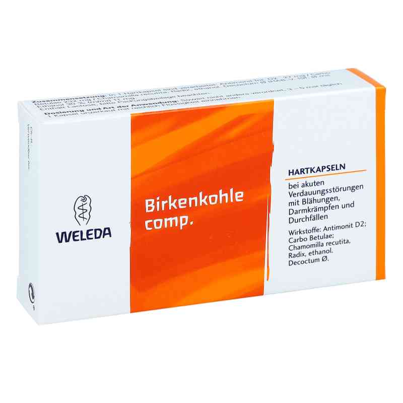Birkenkohle compositus Hartkapseln 20 stk von WELEDA AG PZN 01390144