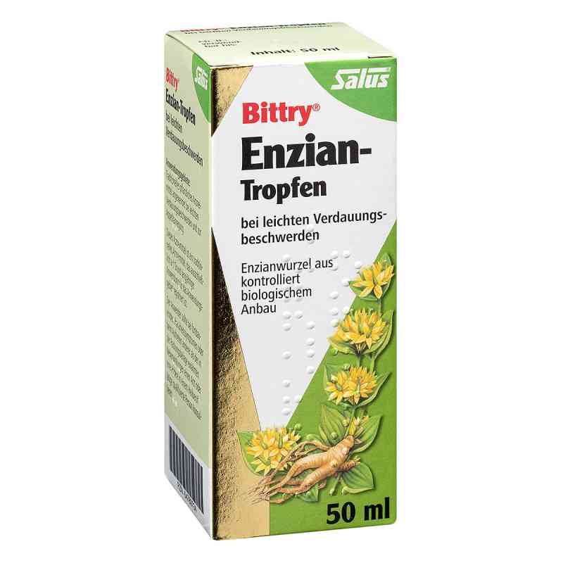 Bittry Enzian-tropfen b.leicht.Verdauungsbeschw. 50 ml von SALUS Pharma GmbH PZN 04789734