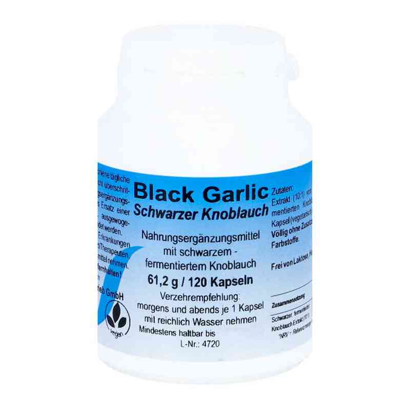 Black Garlic schwarzer Knoblauch Kapseln 120 stk von merosan Diätvertrieb GmbH PZN 13888808