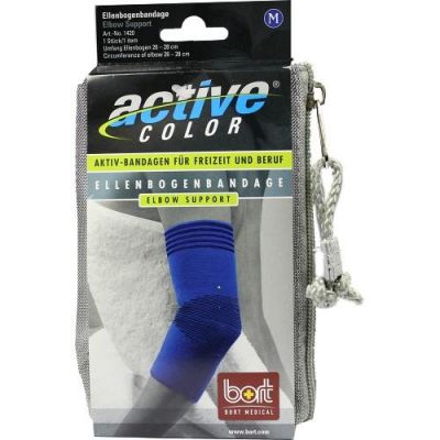 Bort Activecolor Ellenbogenbandage medium blau 1 stk von Bort GmbH PZN 06914451