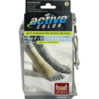Bort Activecolor Knöchelbandage small haut 1 stk von Bort GmbH PZN 06914882