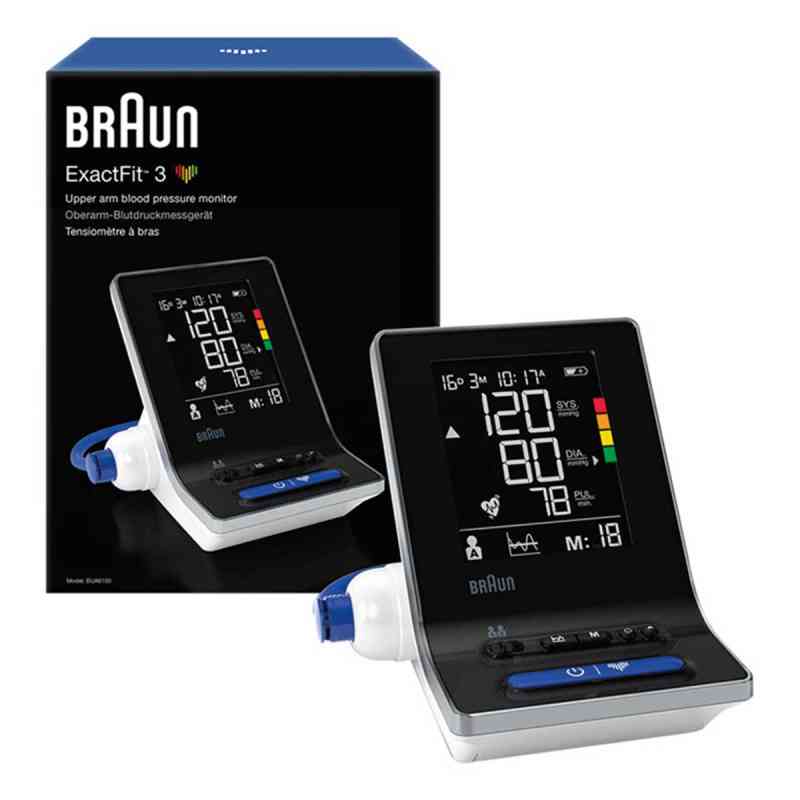 Braun Blutdruckmessgerät Exactfit3 Oberarm Bua6150 1 stk von KAZ Europe SA PZN 08875867