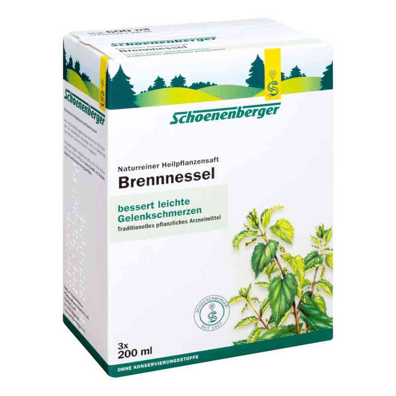Brennesselsaft Schoenenberger 3X200 ml von SALUS Pharma GmbH PZN 00692104