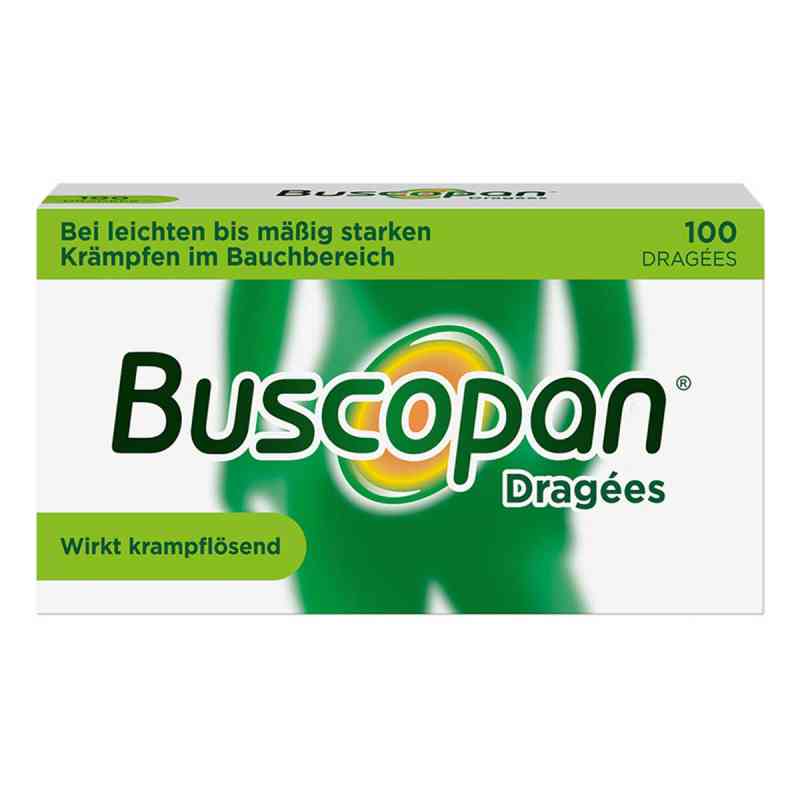 Buscopan Dragees bei Bauchschmerzen und Bauchkrämpfen 100 stk von A. Nattermann & Cie GmbH PZN 19105687