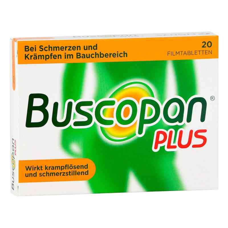Buscopan plus 20 stk von Pharma Gerke Arzneimittelvertriebs GmbH PZN 07134287